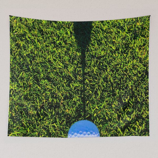 Item preview, Golf Ball on Tee with Shadow on Fairway Grass with Sunlight designed and sold by Mats Silvan.
