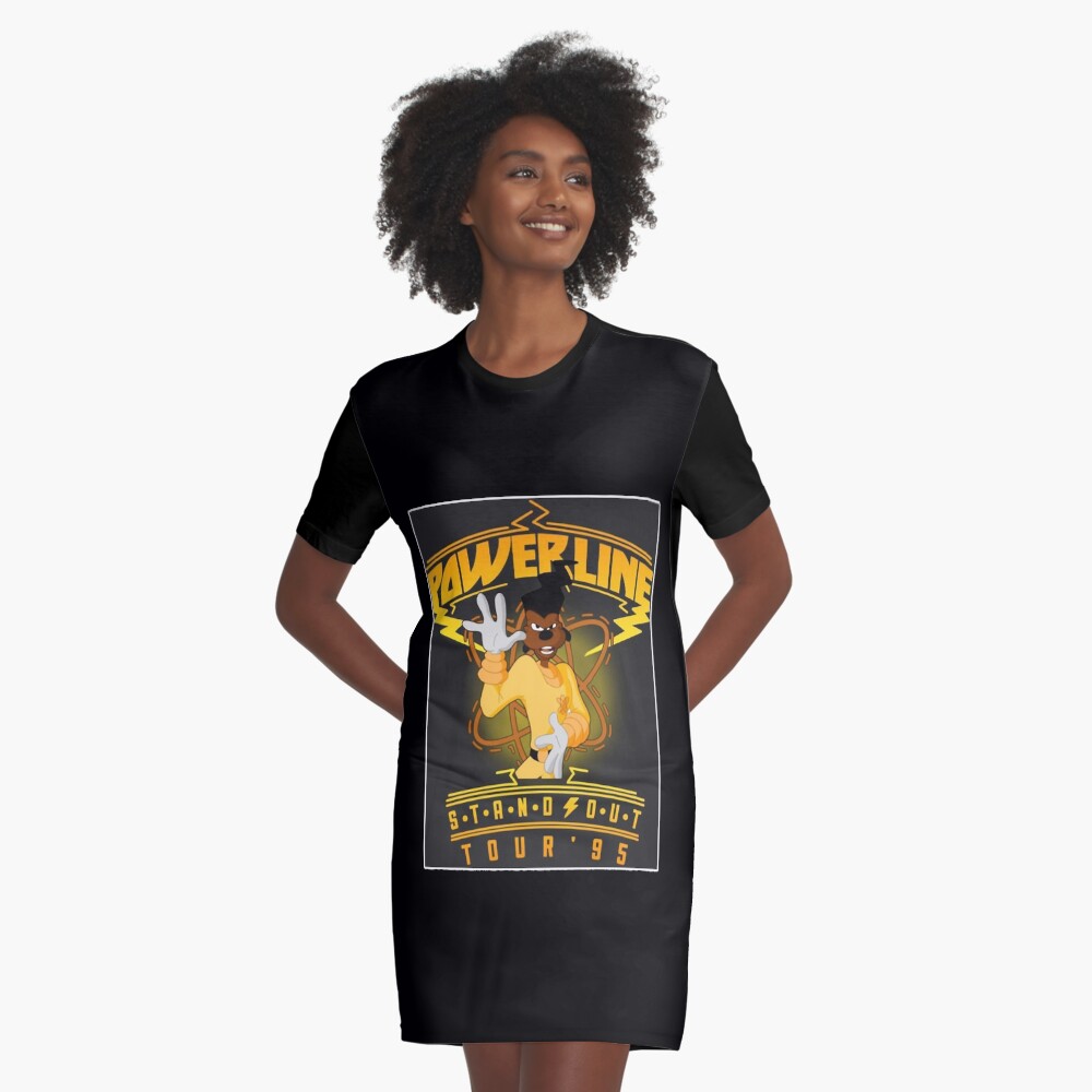 Item preview, Graphic T-Shirt Dress designed and sold by ZOEYMARTIN123.