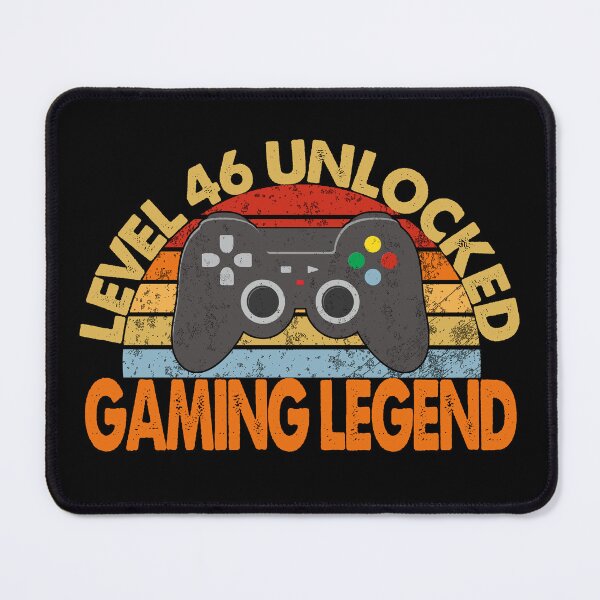 Artikelvorschau, Level 46 freigeschaltete Gaming-Legende | Legendärer Vintage-Gamer entworfen und verkauft von Qudkin.
