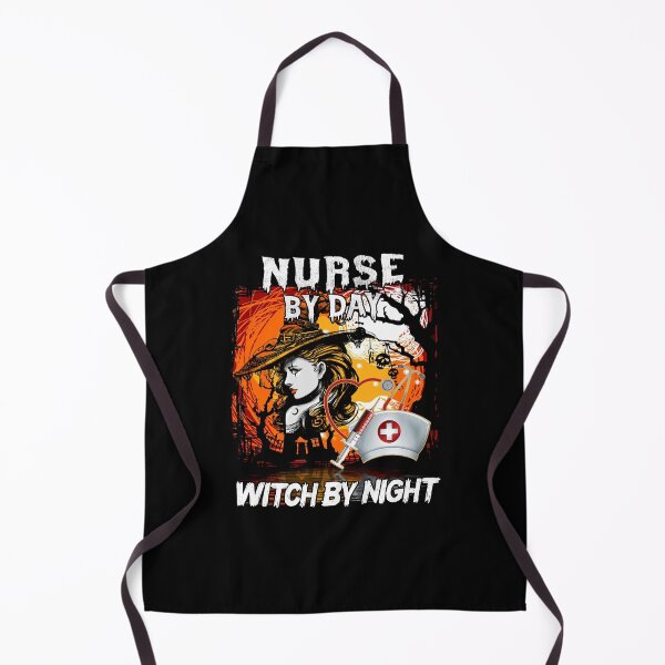 Item preview, Nurse By Day Witch By Night halloween scary pumpkin funny cute vintage designed and sold by beckadamr.