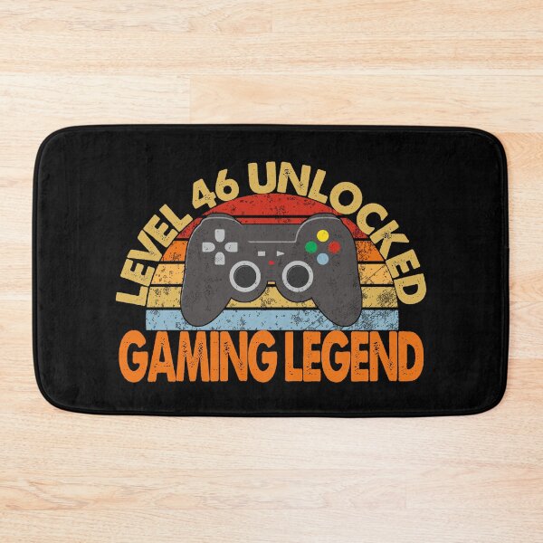 Artikelvorschau, Level 46 freigeschaltete Gaming-Legende | Legendärer Vintage-Gamer entworfen und verkauft von Qudkin.