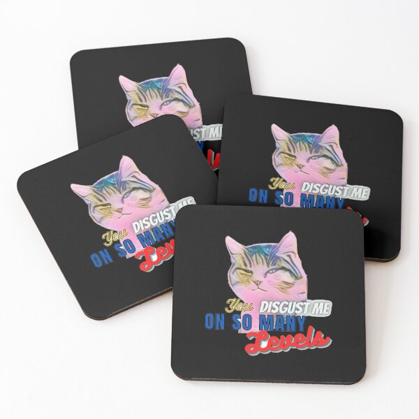 Item preview, This cat is disgusted by you, don't you get it designed and sold by nightspeed.