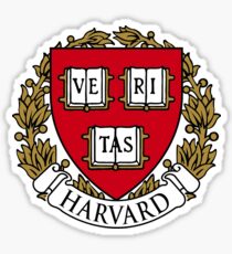 Harvard Sticker