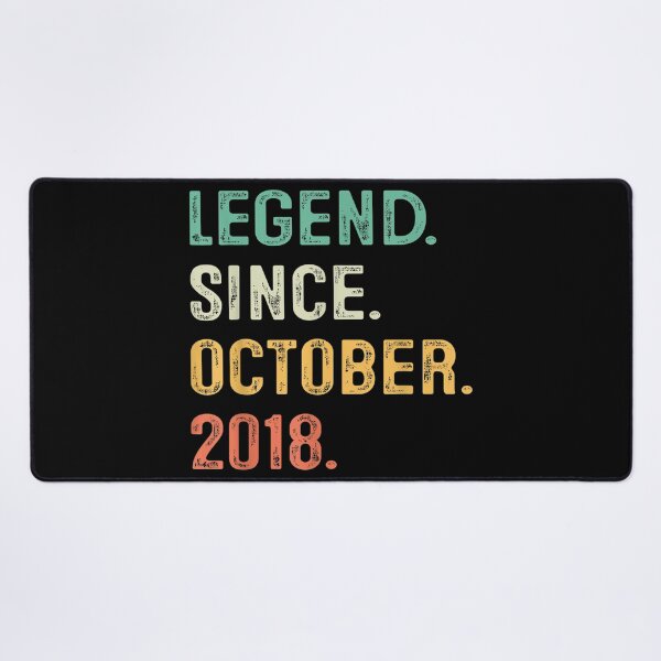 Item preview, Legend Since October 2018 4th Birthday Gifts 4 Years Old Boy designed and sold by Axelhellquis.