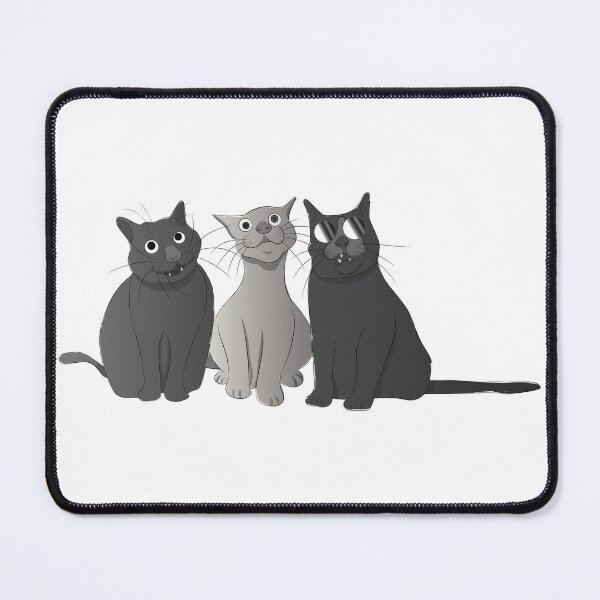 Item preview, Three black cats are triple misfortune designed and sold by Art-of-Rory.
