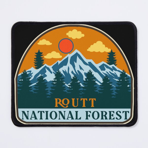 Item preview, Routt national forest-Vintage designed and sold by Nature-mark.