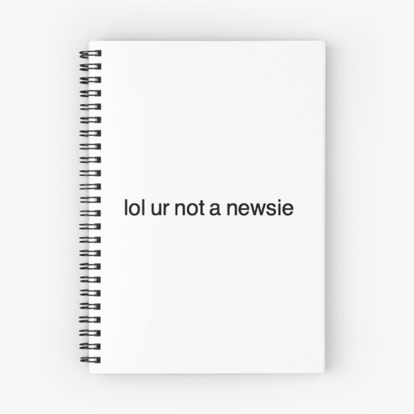 Item preview, lol ur not a newsie designed and sold by fandomxclothing.