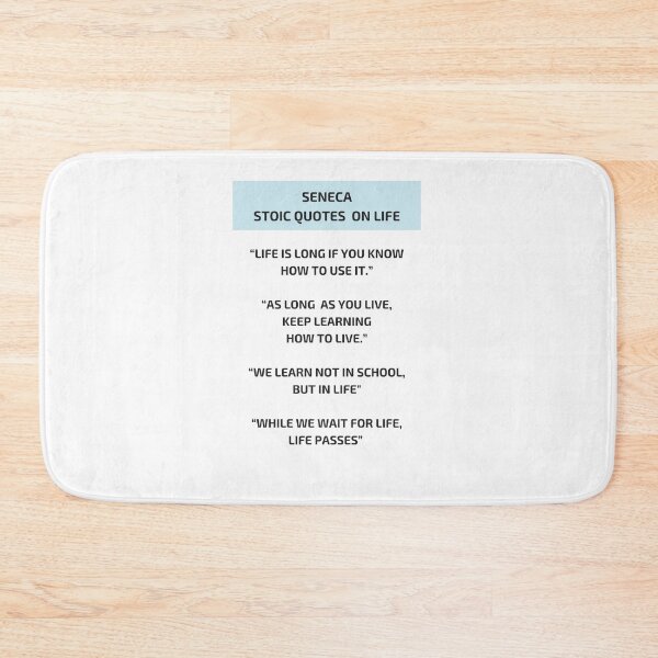 Item preview, Stoicism Quote  - SENECA QUOTES ON LIFE designed and sold by Inspirationmotivation.