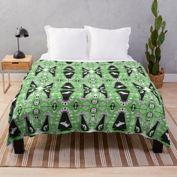 Item preview, Alien Abduction Pattern, Inverted Variant designed and sold by SamohtCreates.