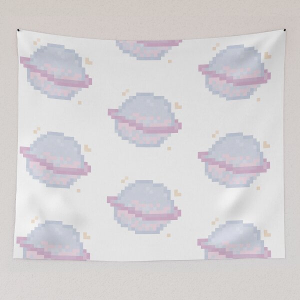 Item preview, saturn cute pixel art designed and sold by Whicha12.