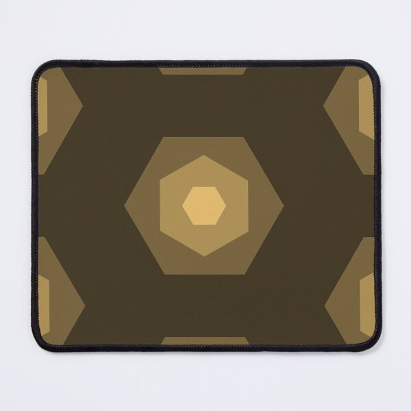 Item preview, Hexagon Pattern In Matching Shades Of Brown designed and sold by EverLife.