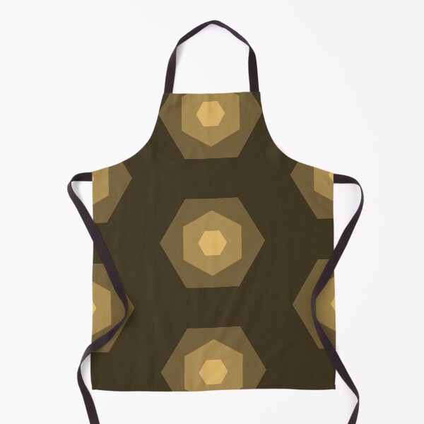 Item preview, Hexagon Pattern In Matching Shades Of Brown designed and sold by EverLife.