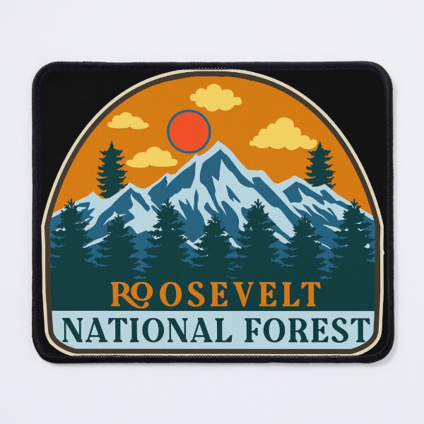 Item preview, Roosevelt national forest-Vintage designed and sold by Nature-mark.