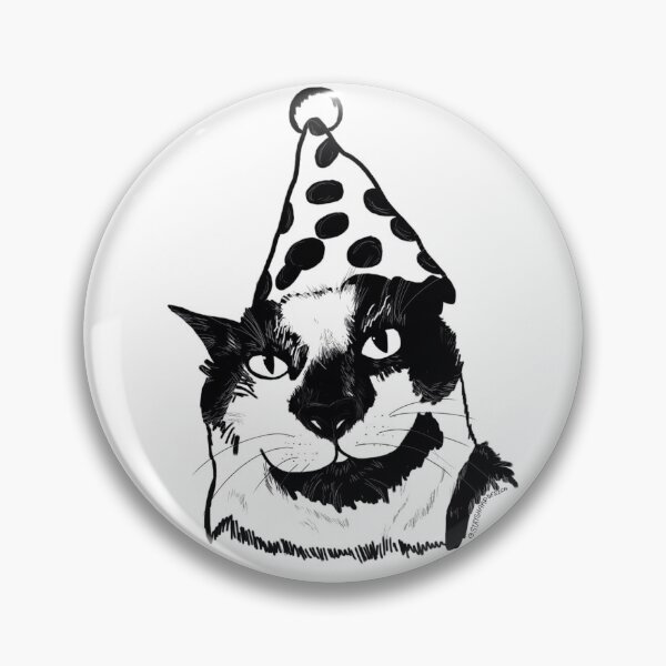 Item preview, Party Cat Felix  designed and sold by STAYSHARPDESIGN.