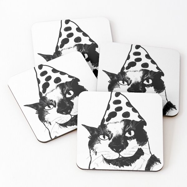 Item preview, Party Cat Felix  designed and sold by STAYSHARPDESIGN.