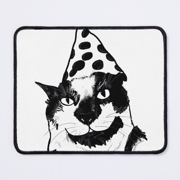 Item preview, Party Cat Felix designed and sold by STAYSHARPDESIGN.