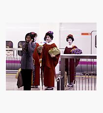 Working Girls Photographic Print