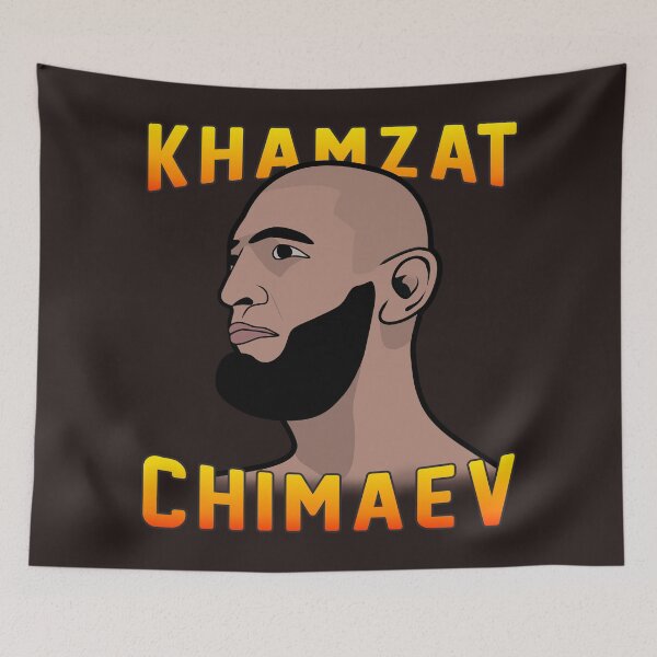 Item preview, Khamzat Chimaev, UFC Welterweight designed and sold by pineconebutter.