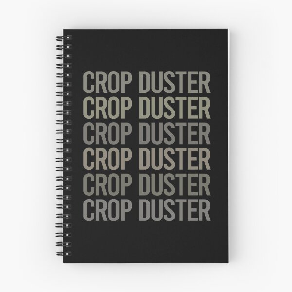 Item preview, Gray Text Art Crop Duster designed and sold by TartSpiderWeb.