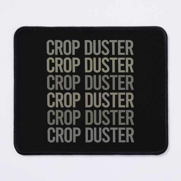 Item preview, Gray Text Art Crop Duster designed and sold by TartSpiderWeb.