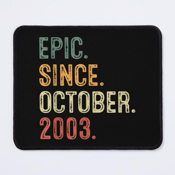 Item preview, 19 Year Old Epic Since October 2003 Vintage 19th Birthday designed and sold by Axelhellquis.