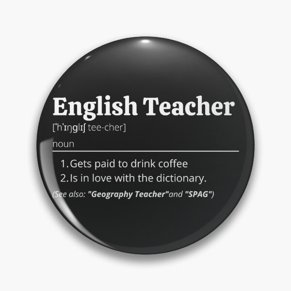 Item preview, English Teacher Definition designed and sold by Creatoe.