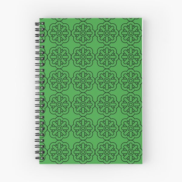 Item preview, Geometric Pattern: Seljuk: Emerald Black designed and sold by Red Wolf.