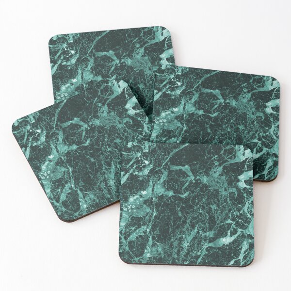 Item preview, Dark aqua marble designed and sold by marbleco.