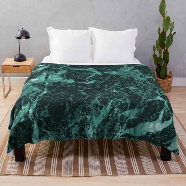 Item preview, Dark aqua marble designed and sold by marbleco.