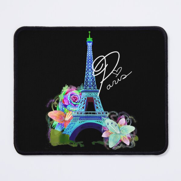 Item preview, Paris Eiffel Tower Colorful Paris Pride Flower designed and sold by JUNIPERSTEVEN.