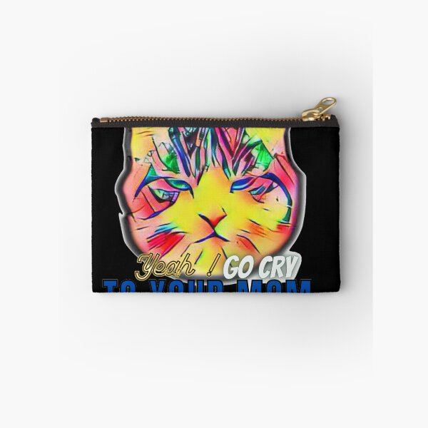 Item preview, Crying won't help you in front of this cat. designed and sold by nightspeed.