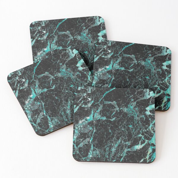 Item preview, Dark marble and aqua  designed and sold by marbleco.