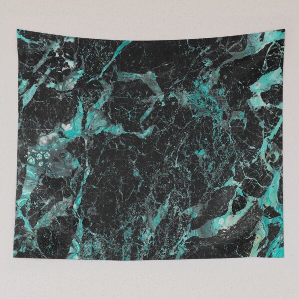 Item preview, Dark marble and aqua  designed and sold by marbleco.