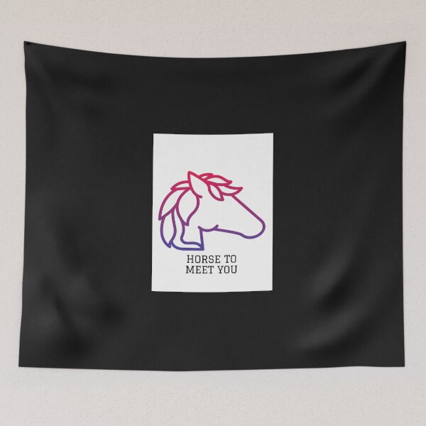Item preview, Horse To Meet You  Premium designed and sold by waqadangmar.