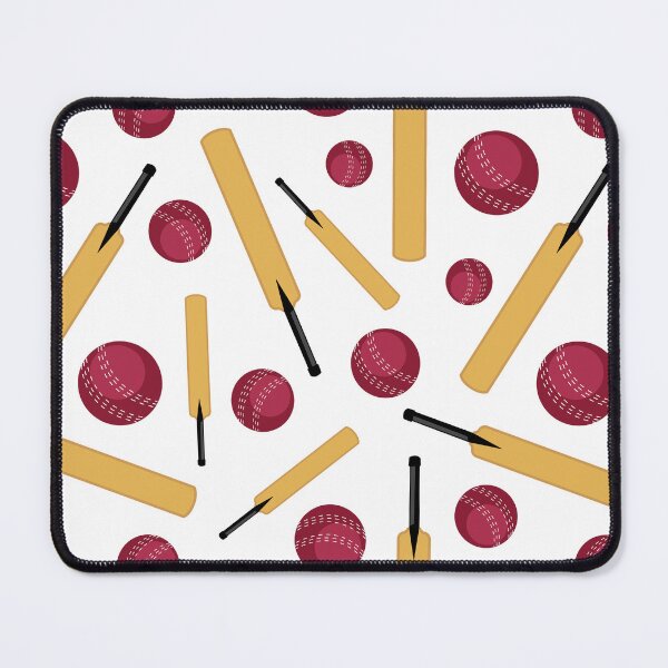 Item preview, Cricket Player | Cricket Bats and Balls Pattern designed and sold by CreativeTwins.