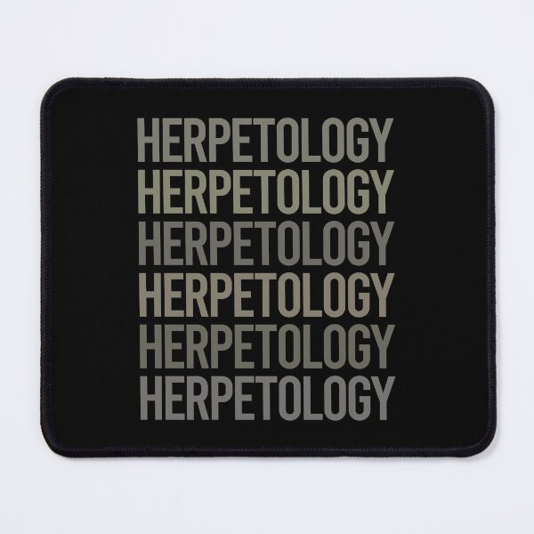 Item preview, Gray Text Art Herpetology Herping Herp designed and sold by TartSpiderWeb.
