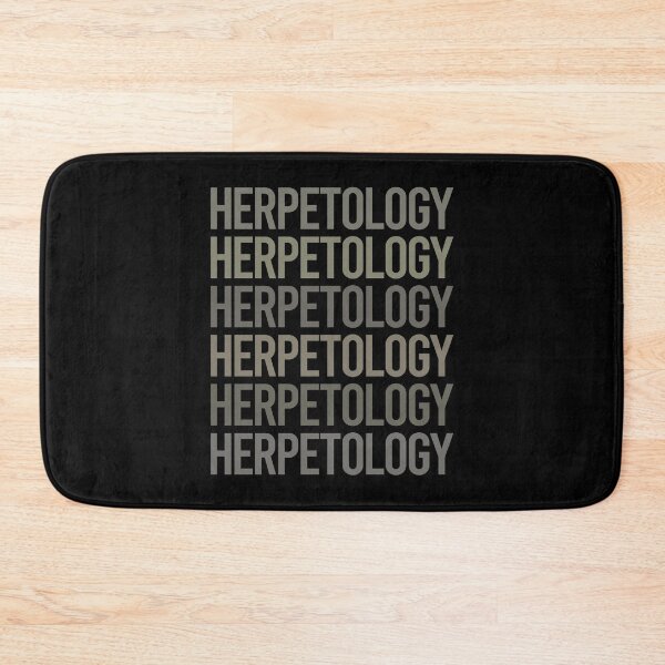 Item preview, Gray Text Art Herpetology Herping Herp designed and sold by TartSpiderWeb.