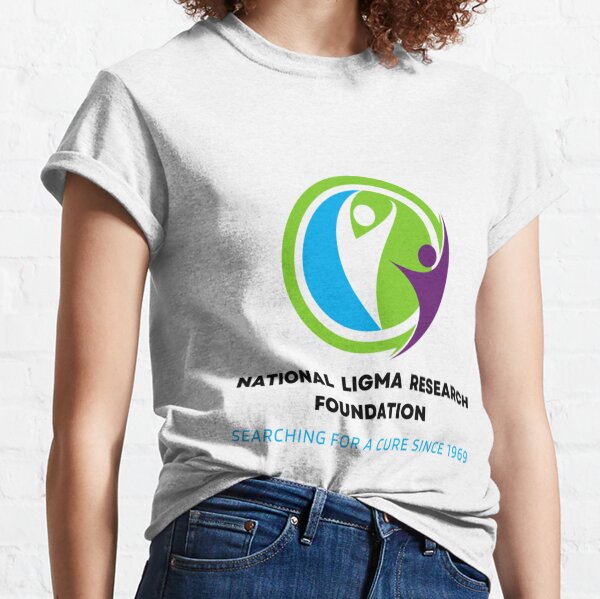 National Ligma (Balls) Research Foundation Logo' Women's Premium Slim Fit  Sweatshirt