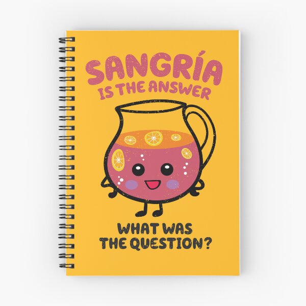 Item preview, Sangria is the answer designed and sold by VinagreShop.