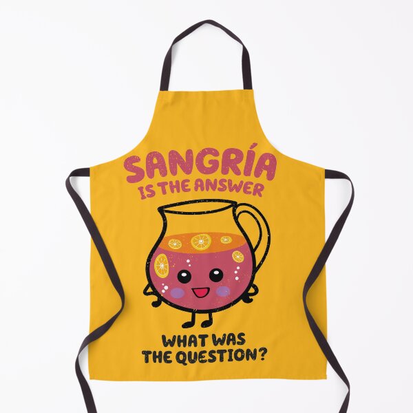 Item preview, Sangria is the answer designed and sold by VinagreShop.