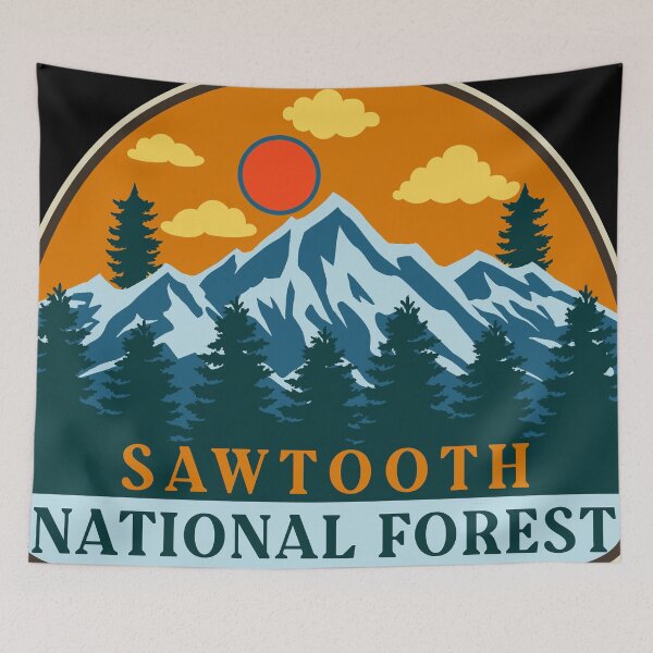 Item preview, Sawtooth National Forest-Vintage designed and sold by Nature-mark.