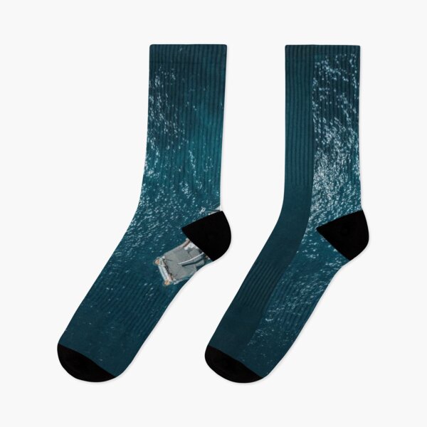 Item preview,  Cute colourful blue sea or ocean water or blue water and yacht design designed and sold by BEAUTY ⭐⭐⭐⭐⭐.