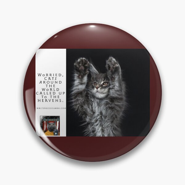 Item preview, Catmandu: Worried, Cats Around The World Called Up To The Heavens designed and sold by Walter G. Esselman.