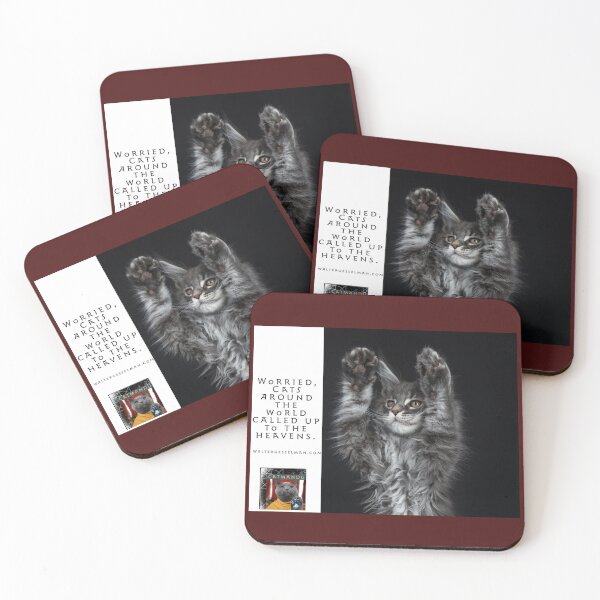 Item preview, Catmandu: Worried, Cats Around The World Called Up To The Heavens designed and sold by Walter G. Esselman.