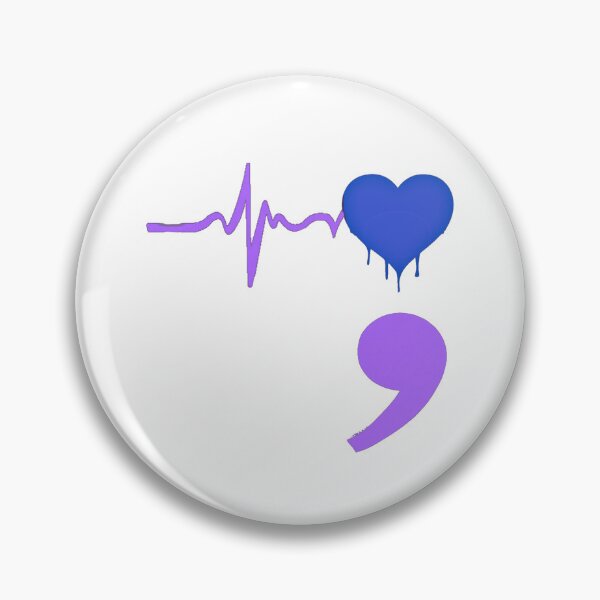 Item preview, Semicolon - purple  designed and sold by UNIX-G.