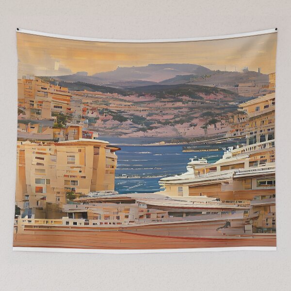 Item preview, Monte Carlo Monaco ai art designed and sold by Mirex88.
