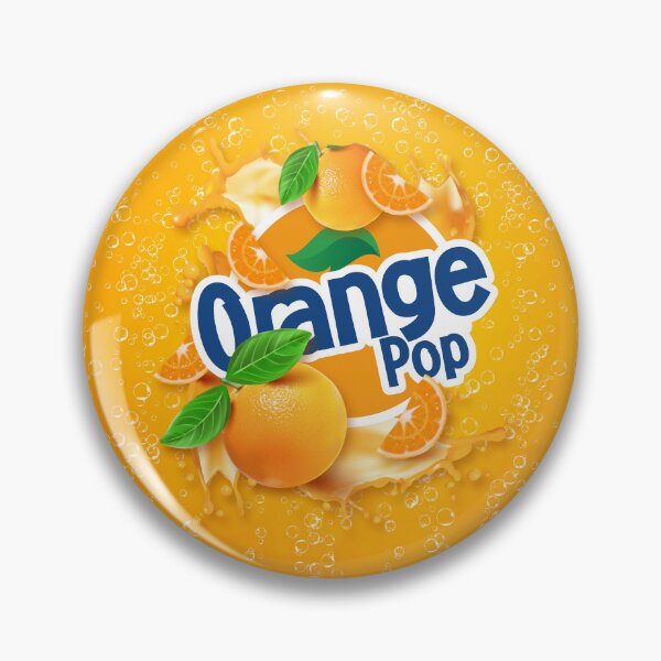 Item preview, Generic Popular Orange Soda Pop Soft Drink Fizzy Dink Design designed and sold by More-dan-Prints.