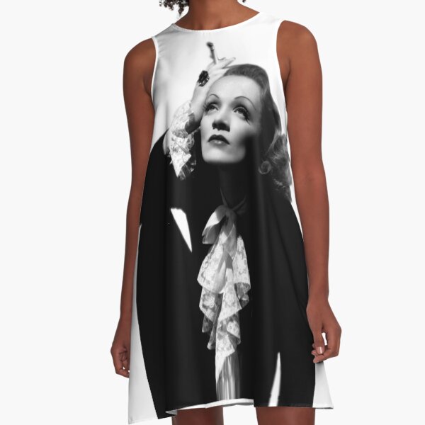 Marlene Dietrich A-Line Dress