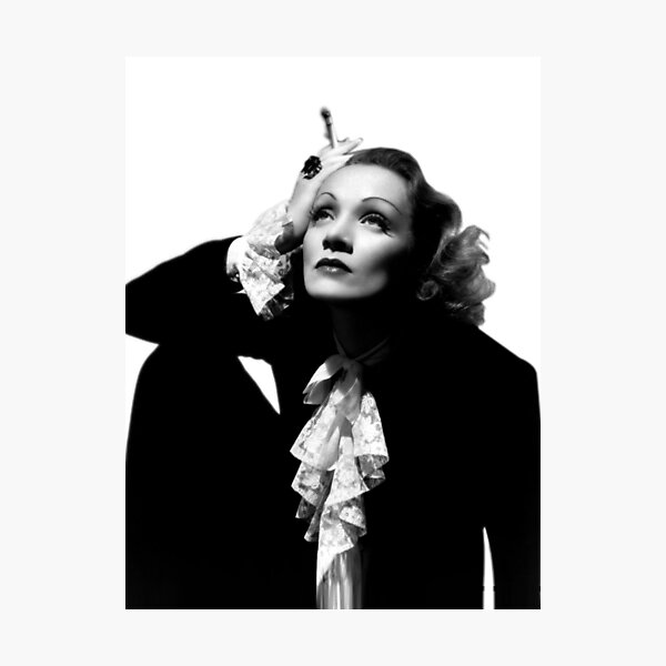 Marlene Dietrich Photographic Print