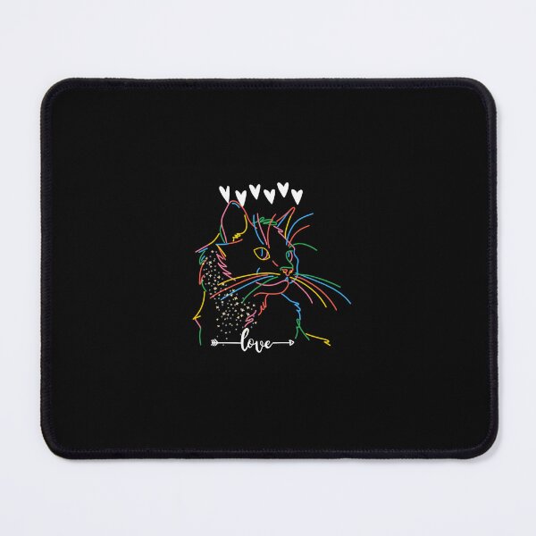 Item preview, cool colorful cat sticker designed and sold by sonicwork.